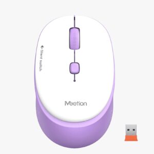MOUSE WIRELESS MT-R571 PURPURA MEETION