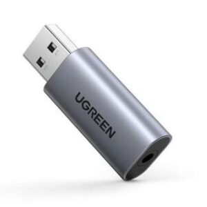 ADAPTADOR DE SONIDO ESTEREO EXTERNO USB UGREEN