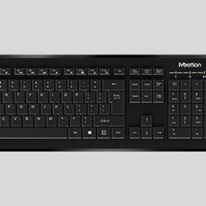 COMBO WIRELESS 2 EN 1 MT-C4120 LITTLE TECLADO MOUSE NEGRO MEETION