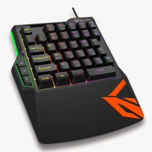 TECLADO GAMER MT-KB015 MEMBRANA SINGLE HAND MEETION