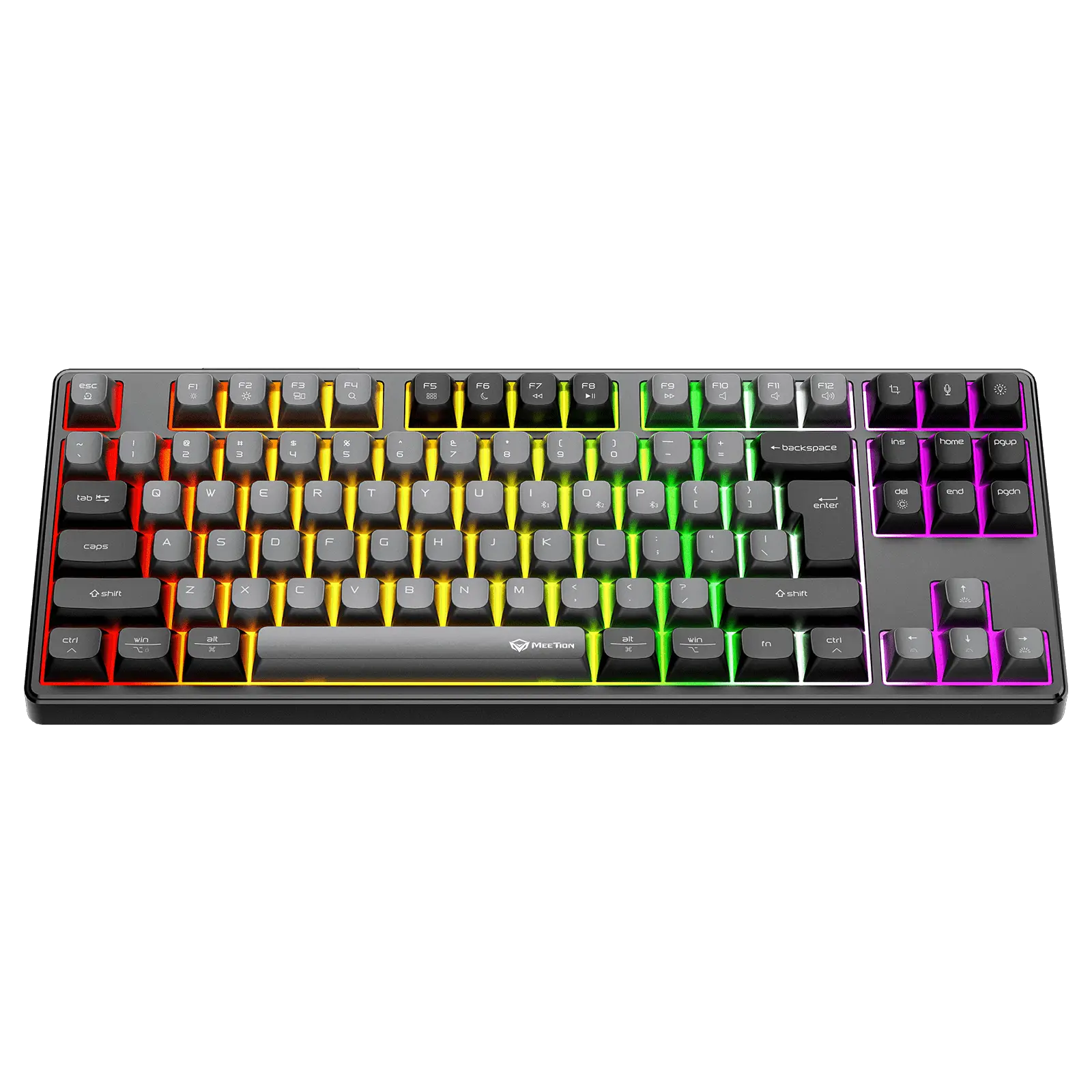 TECLADO GAMER WIRELESS MT-MK14 NEGRO MEETION