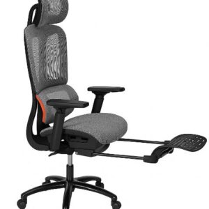 SILLA GAMER MEETION CHR31 GRIS+NARANJA
