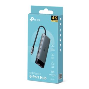 CONVERTIDOR TPLINK HUB UH6120 (HDMI / RJ45 / 4x USB)