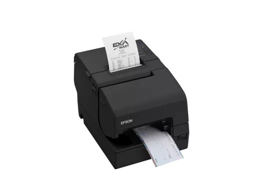 IMPRESORA MULTIFUNCIÓN TÉRMICA EPSON TM-H6000VI POS PROCESAMIENTO CHEQUES NEGRO