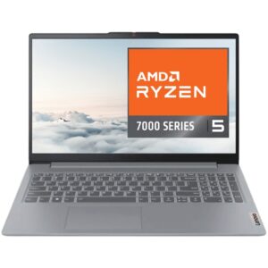LAPTOP LENOVO IDEAPAD SLIM 3 15AMN8 RYZEN 5 7520U 16GB RAM 512GB SSD 15.6" FHD NO OS GRIS ÁRTICO