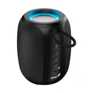 PARLANTE GENIUS PORTATIL SP-915T 5W BLUETOOTH LED-RGB NEGRO GRAY