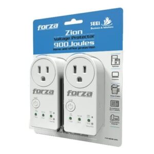 PROTECTOR DE SOBREVOLTAJE FORZA FVP-1201B 1800W 6 TOMAS (PACK DE 2 UNIDADES).