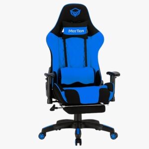 SILLA GAMER MEETION CHR25 NEGRO+AZUL