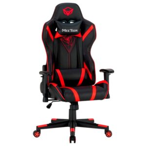 SILLA GAMER MEETION CHR15 NEGRO+ROJO