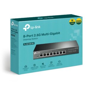 SWITCH NO GESTIONABLE 8 PUERTOS 2.5 GBPS TP-LINK TL-SG108-M2