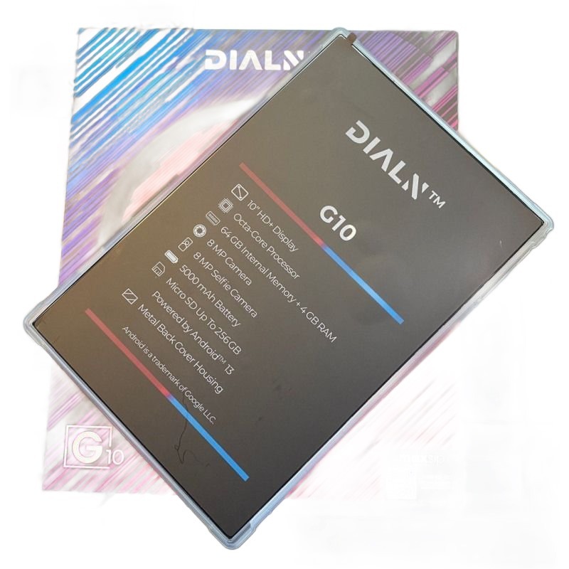 TABLET DIALN G10 OCTA-CORE 4GB 6GB 10Inch WIFI USB-C 2-CAM AND13 GREEN