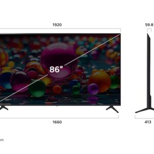 TV LG UA80 86" 4K UHD AI HDR10 3HDMI ETHERNET USB BLUETOOTH