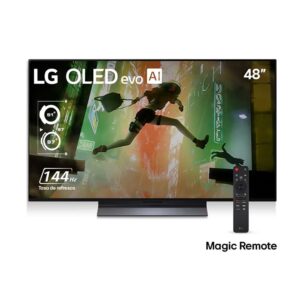 TV LG C5 48" 4K OLED EVO SMART AI 2HDMI ETHERNET USB WIFI BLUETOOTH