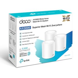 ISTEMA MESH TPLINK DECO X50 (3-PACK) WiFi 6