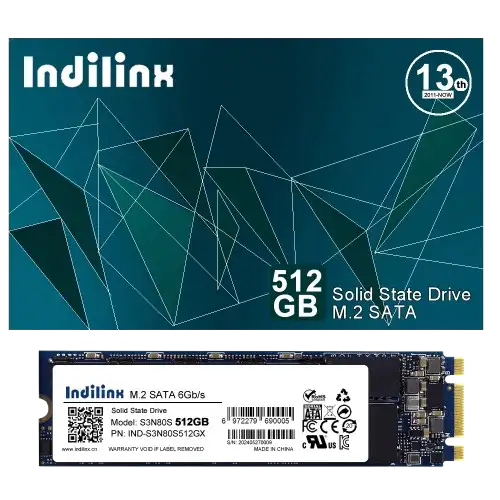 DISCO SÓLIDO M.2 INDILINX 512GB