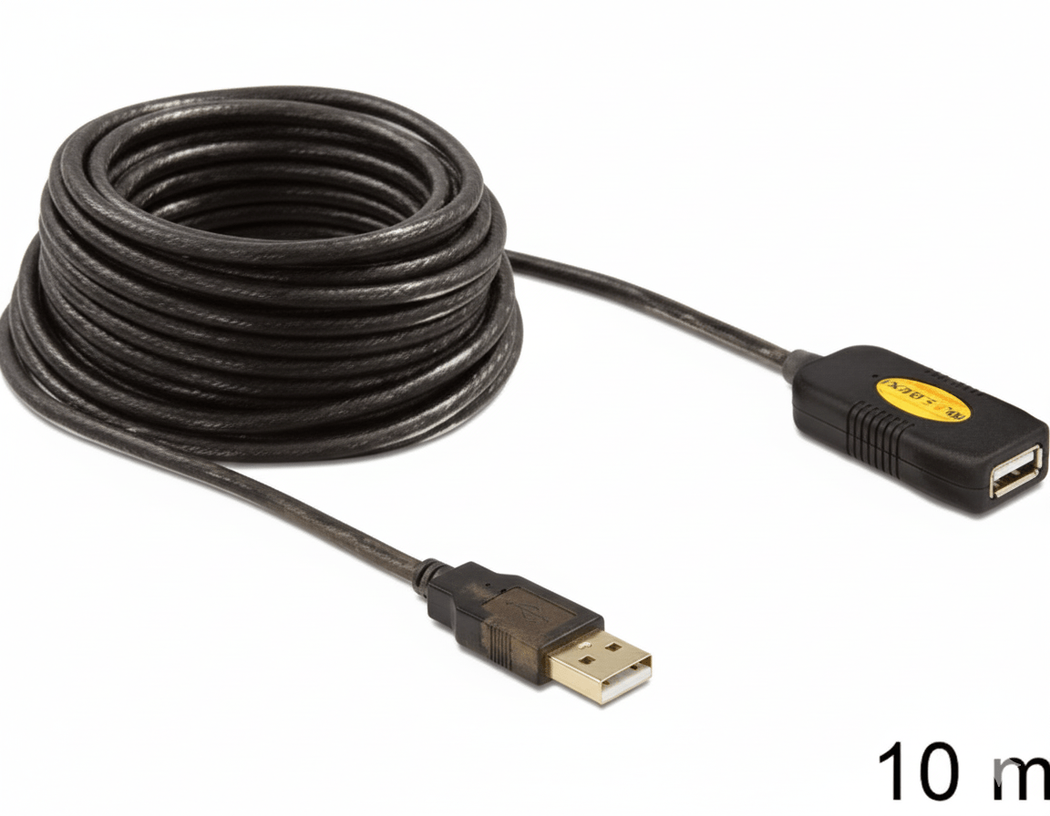 CABLE DE EXTENSIÓN USB 2.0 ACTIVO (10 MTS)