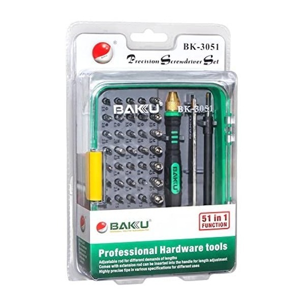 KIT DE DESTORNILLADORES 51 EN 1 BAKU BK-3051