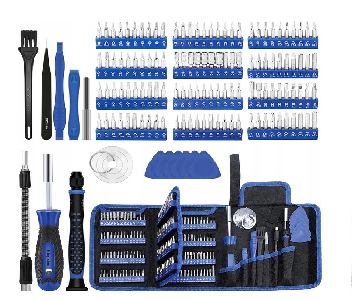 MALETA DE HERRAMIENTAS KIT 170 PIEZAS MODELO KS-800170