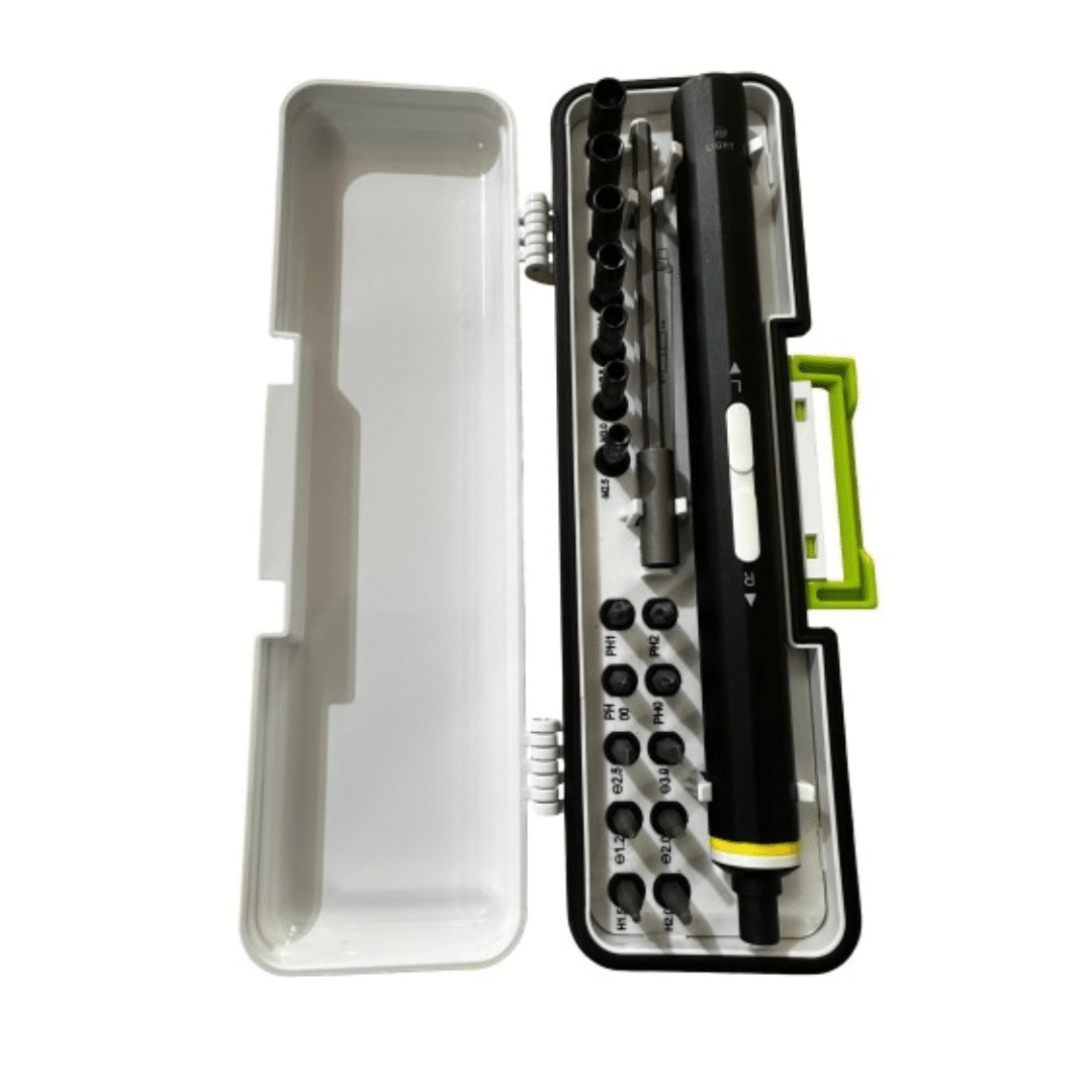 DESTORNILLADOR ELÉCTRICO MAGNÉTICO KIT 29 PIEZAS KS-18202