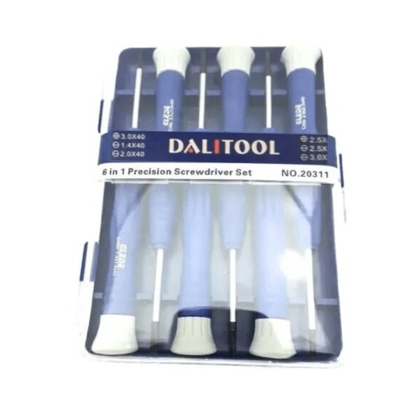 JUEGO DE DESTORNILLADORES DE PRECISIÓN DALI TOOL (6 PIEZAS)