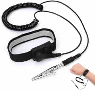 PULSERA ANTIESTÁTICA REFORZADA COLOR NEGRO