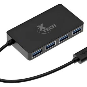 HUB USB XTECH 4 PUERTOS 3.0 - XTC-391