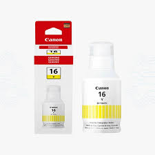 BOTELLA DE TINTA CANON GI-16 Y (AMARILLO)