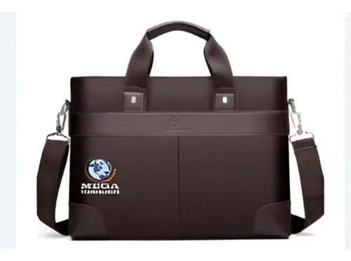 MALETÍN DE LAPTOP TIPO CUERO 14" MARCA NITRON