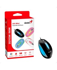 MOUSE GENIUS DX-MINI (NEGRO Y ROSA)