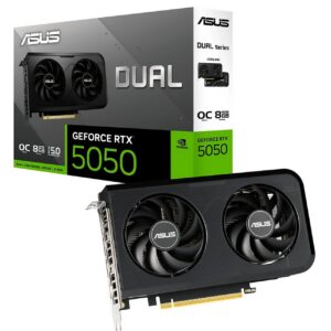 TARJETA DE VIDEO ASUS DUAL GEFORCE RTX 5050 OC EDITION 8GB GDDR6