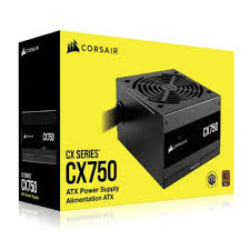 FUENTE DE PODER CORSAIR CX750 80 PLUS BRONZE (750W)