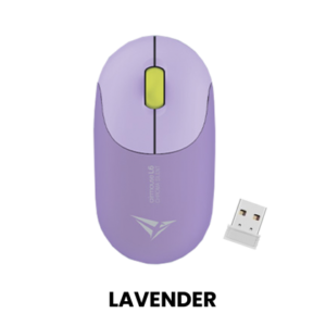 MOUSE INALÁMBRICO RECARGABLE AIRMOUSE L6 (LAVANDA)