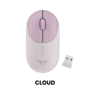 MOUSE INALÁMBRICO RECARGABLE AIRMOUSE L6 (ROSA)