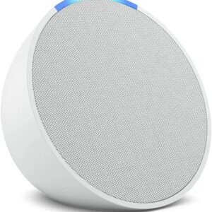 Asistente de Voz Amazon Echo Pop (1ra Gen) - Parlante Inteligente - Sonido Definido - Blanco Glaciar