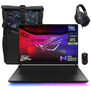 LAPTOP ASUS ROG STRIX SCAR 18 | INTEL CORE ULTRA 9 275HX | 64GB RAM | 2TB SSD | RTX 5090 24GB | BLACK