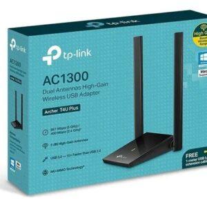 ADAPTADOR INALAMBRICO USB DOBLE BANDA AC1300 ARCHER T4U PLUS