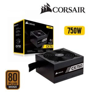 FUENTE DE PODER CORSAIR CX750 - 750W - 80 PLUS BRONZE - CX SERIES