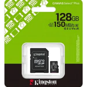 KINGSTON 128GB CANVAS SELECT PLUS PARA SMARTPHONES Y TABLETS
