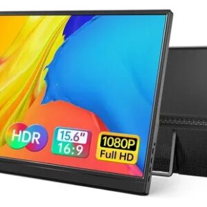 YXK ULTRA-SLIM 15.6" - MONITOR PORTÁTIL FULL HD NEGRO