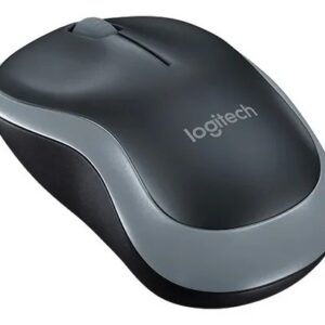 LOGITECH M185 - MOUSE INALÁMBRICO NEGRO-PLATEADO
