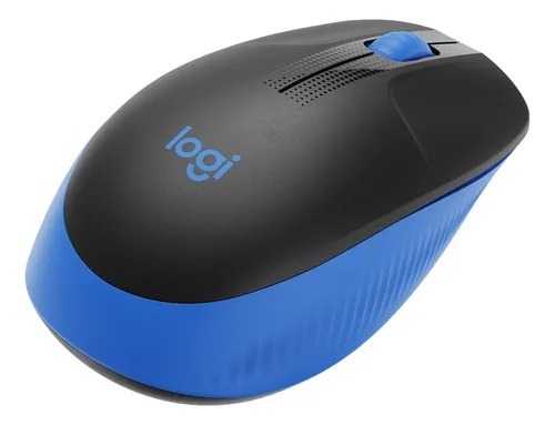 LOGITECH M190 - MOUSE INALÁMBRICO DE TAMAÑO COMPLETO AZUL