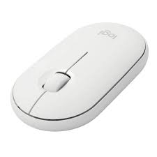 LOGITECH PEBBLE MOUSE 2 M350S - MOUSE INALÁMBRICO BLANCO (TÓNALIDAD PURE WHITE)