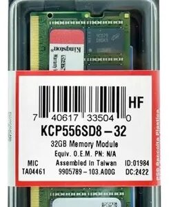 KINGSTON 32GB 5600MT/S DDR5 PARA PORTÁTIL