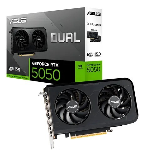 ASUS DUAL GEFORCE RTX 5050 OC EDITION - 8GB GDDR6 - PCI-EXPRESS 5.0