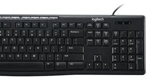 LOGITECH MK200 - COMBO DE TECLADO Y MOUSE MULTIMEDIA NEGRO
