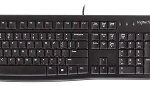LOGITECH MK120 - COMBO DE TECLADO Y MOUSE ESENCIAL NEGRO