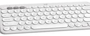 LOGITECH PEBBLE KEYS 2 K380S - TECLADO INALÁMBRICO COMPACTO BLANCO