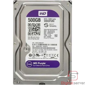 DISCO DURO WESTERN DIGITAL PURPLE 500GB 3.5 CCTV DVR