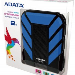 Disco Duro Externo Adata 2TB HD710 Pro USB 3.0 Externo Antishock (Azul)
