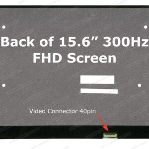 PANTALLA 15.6 LED SLIM 40 PINES FULL HD NARROW 300HZ NEGRO